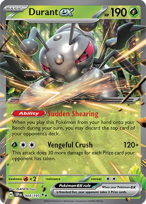 Surging Sparks - 004/191 Durant EX