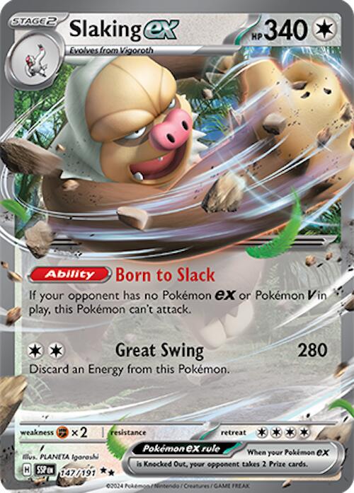 Surging Sparks - 147/191 Slaking EX