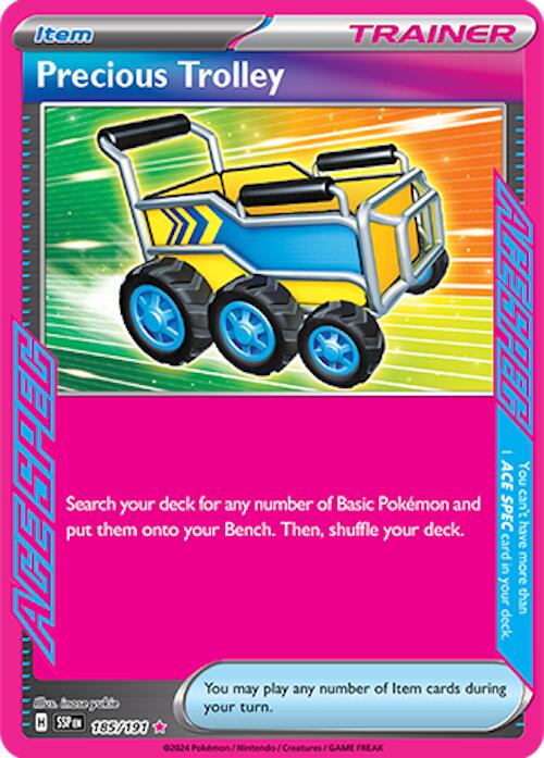 Surging Sparks - 185/191 Precious Trolley