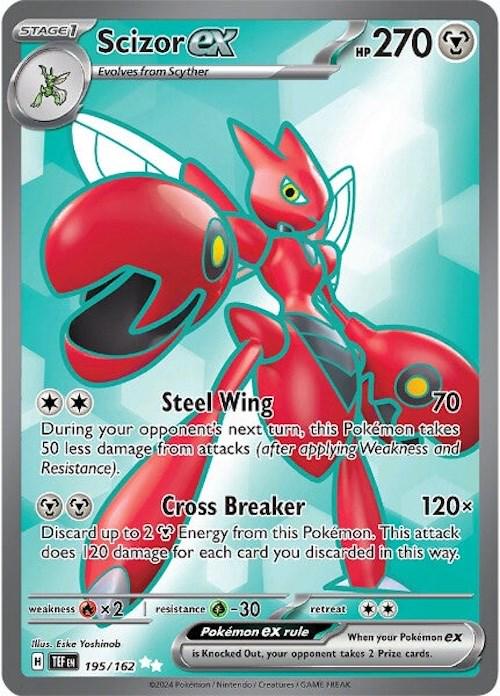 Temporal Forces - 195/162 Scizor EX